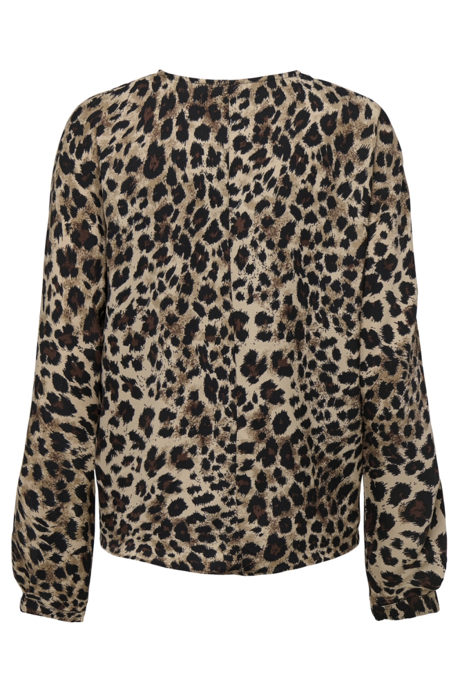 ONLMASC THALIA LIFE LS SHO KNOT TOP 15342840 LIGHT TAUPE
